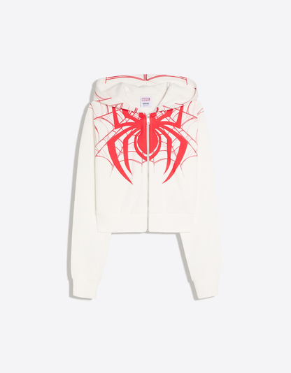 Spider Zip-Up Hoodie